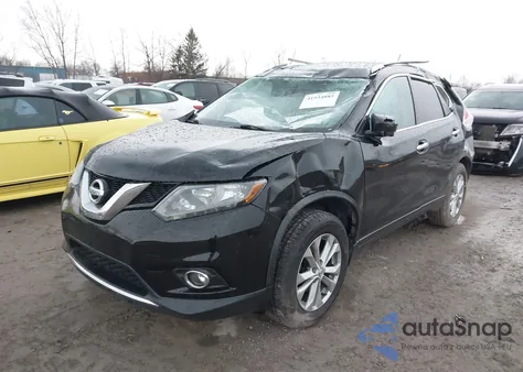 2016 Nissan Rogue Sv from USA, damaged, VIN 5N1AT2MV2GC898909